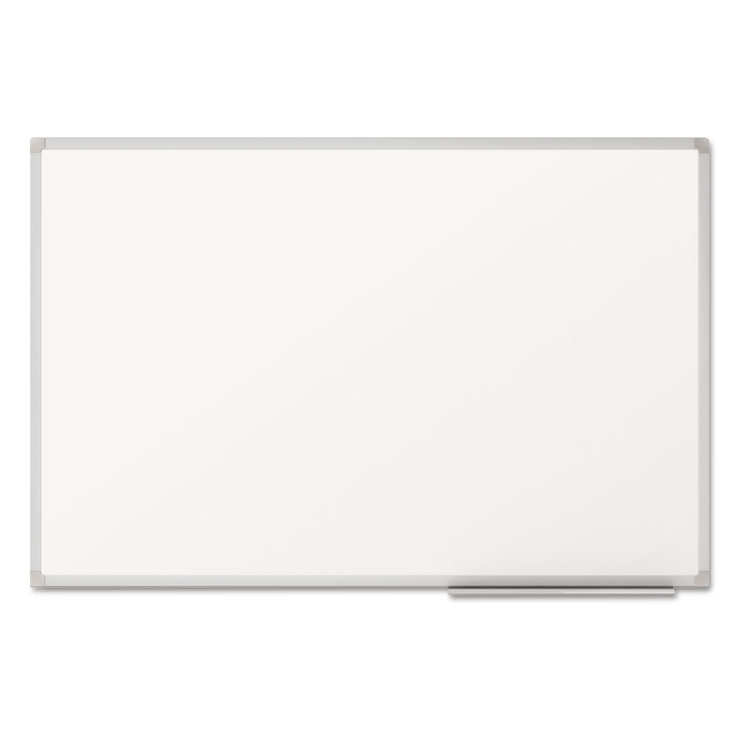 Picture of Dry-Erase Board, Melamine Surface, 36 x 24, Silver Aluminum Frame