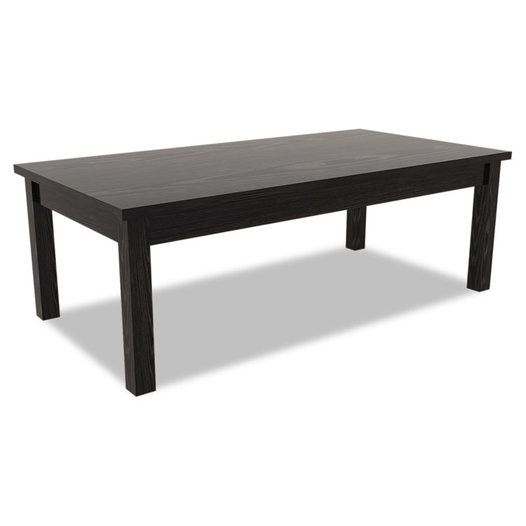 Picture of Alera Valencia Series Occasional Table, Rectangle, 47-1/4 x 20 x 16-3/8, Black