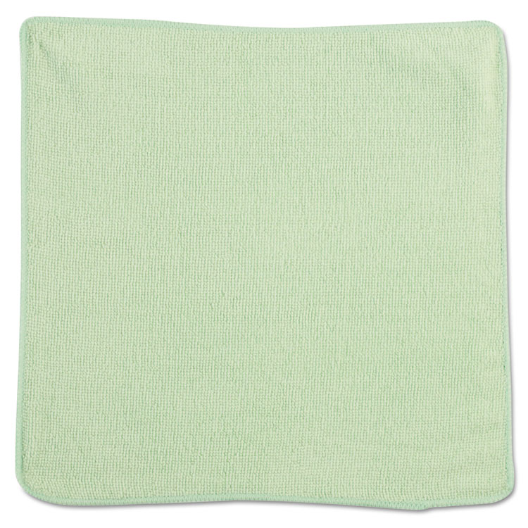 Picture of Microfiber Cleaning Cloths, 12 x 12, Green, 24/Pack