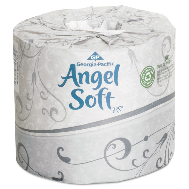 Picture of Angel Soft ps Premium Toilet Tissue, 450 Sheets/Roll, 40 Rolls/Carton