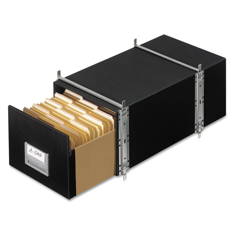 Picture of STAXONSTEEL Storage Box Drawer, Legal, Steel Frame, Black, 6/Carton
