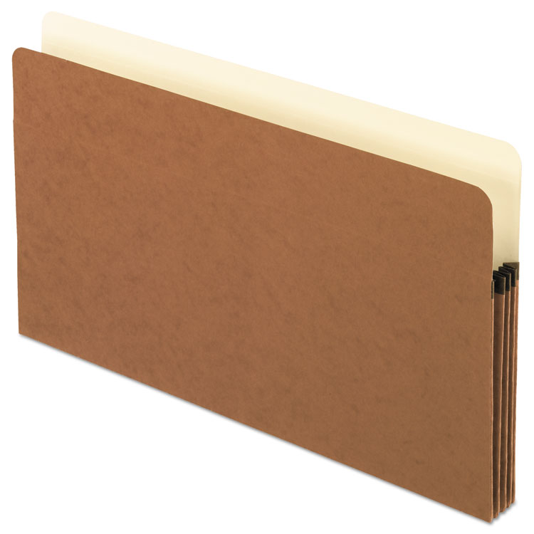 Picture of Standard Expanding File Pockets, Manila, Straight Cut, 1 Pocket, Legal, Redrope