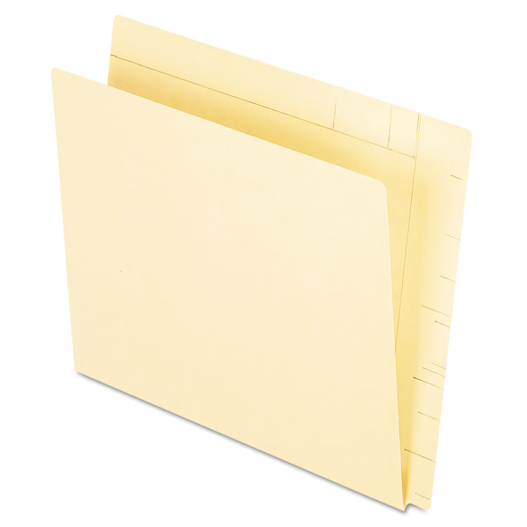 Picture of Conversion Folders, Straight Cut, Top Tab, Letter, Manila, 100/Box
