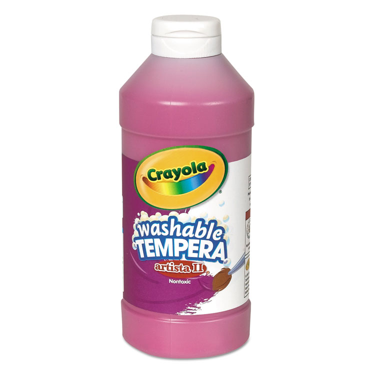 Picture of Artista II Washable Tempera Paint, Magenta, 16 oz