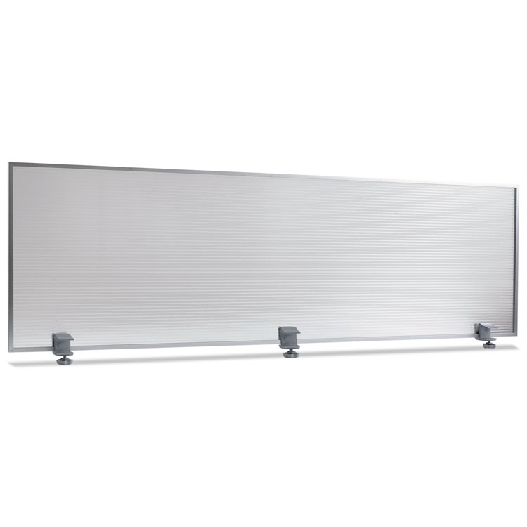 Picture of Polycarbonate Privacy Panel, 65w x 18h, Silver