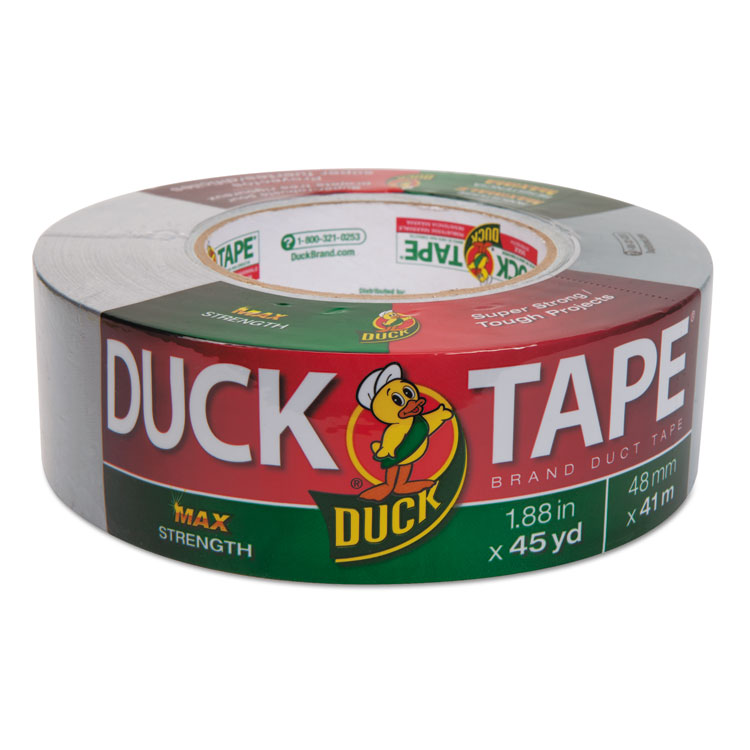 Picture of Maximum Strength Duct Tape, 11.5mil, 1.88" x 45yd, 3" Core, Silver