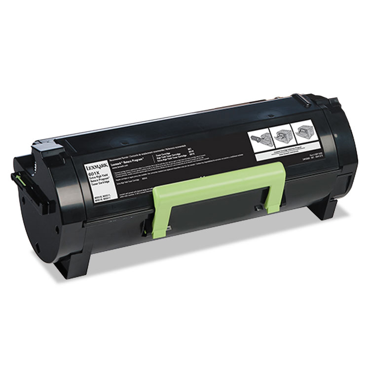 Picture of 60F1X00 (LEX-601X) Toner, 20000 Page-Yield, Black