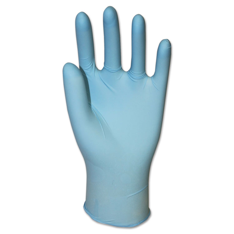DiversaMed Disposable Powder-Free Exam Nitrile Gloves, Blue, Medium, 100/Box, 10 Boxes/Carton