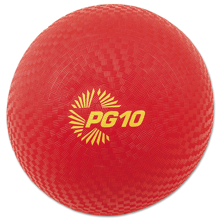 Picture of Playground Ball, 10" Diameter, Red