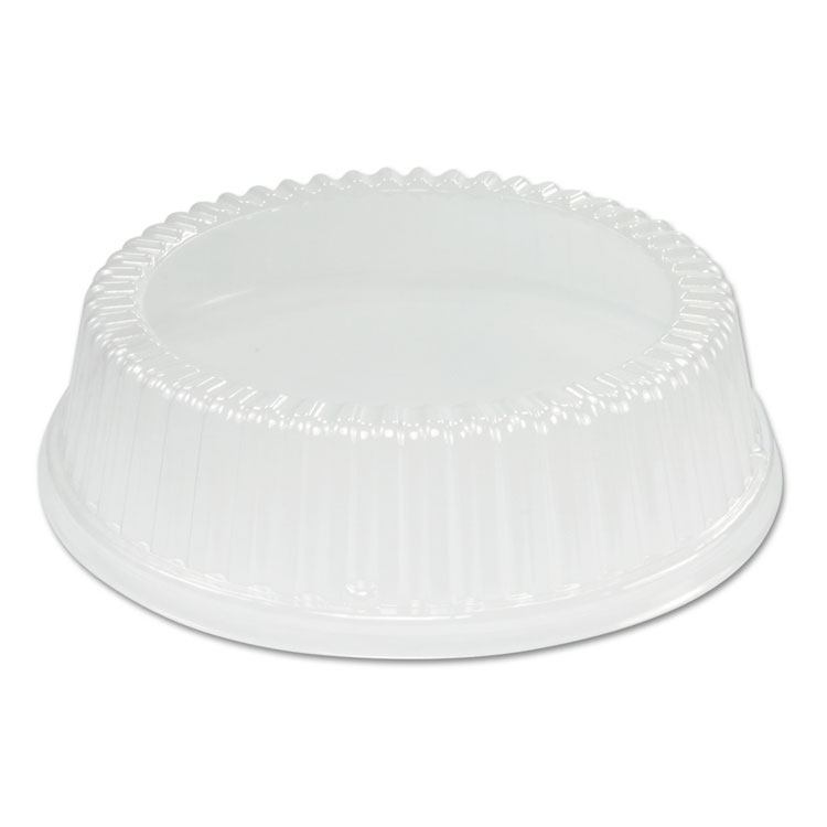 Picture of Dome Covers For Use With 9" Foam Plates, Clear, Plastic, 125/bag, 4/bags Carton