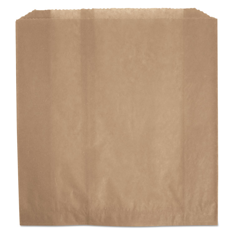 Picture of Waxed Napkin Receptacle Liners, 2 3/4 x 8 34 x 8 1/2, Brown