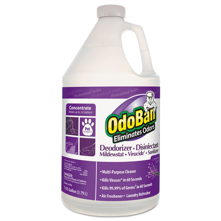 Picture of Concentrated Odor Eliminator, Lavender Scent, 1gal Bottle, 4/ct