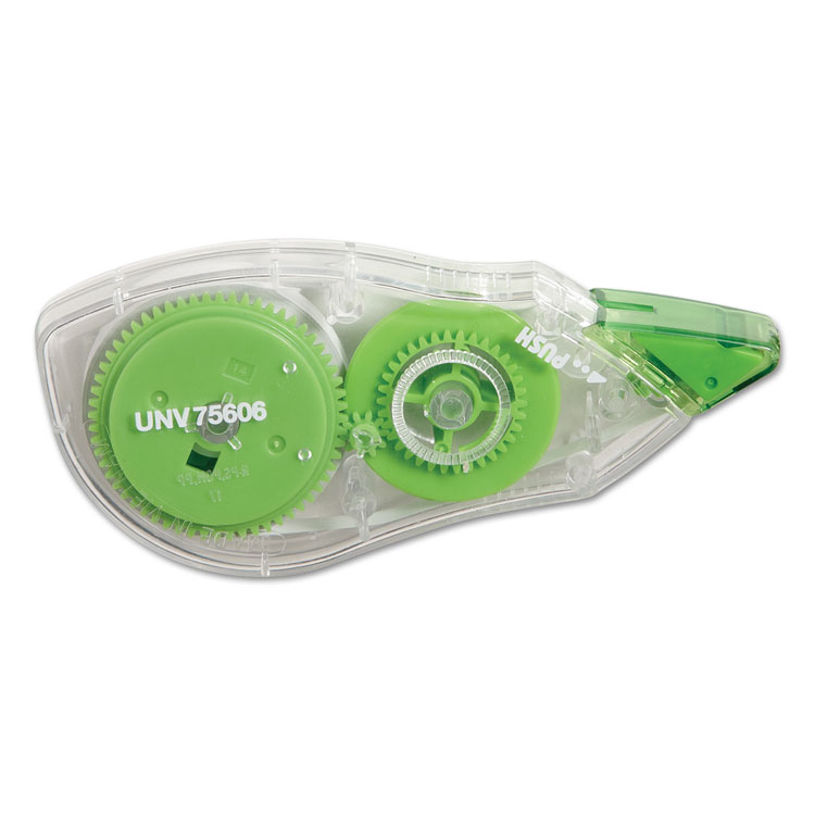 Picture of Correction Tape with Two-Way Dispenser, Non-Refillable, 1/5" x 315", 6/Box