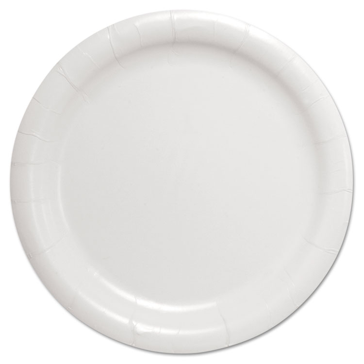 Picture of Bare Eco-Forward Clay-Coated Paper Dinnerware, Plate, 9" Diameter, White