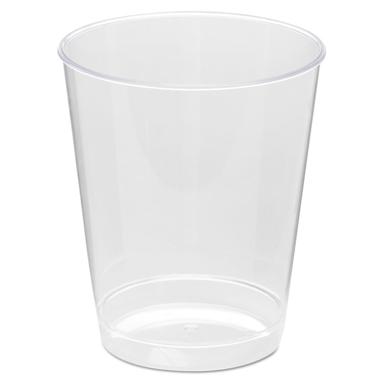 Picture of Comet Plastic Tumbler, 8 Oz., Clear, Tall, 25/pack