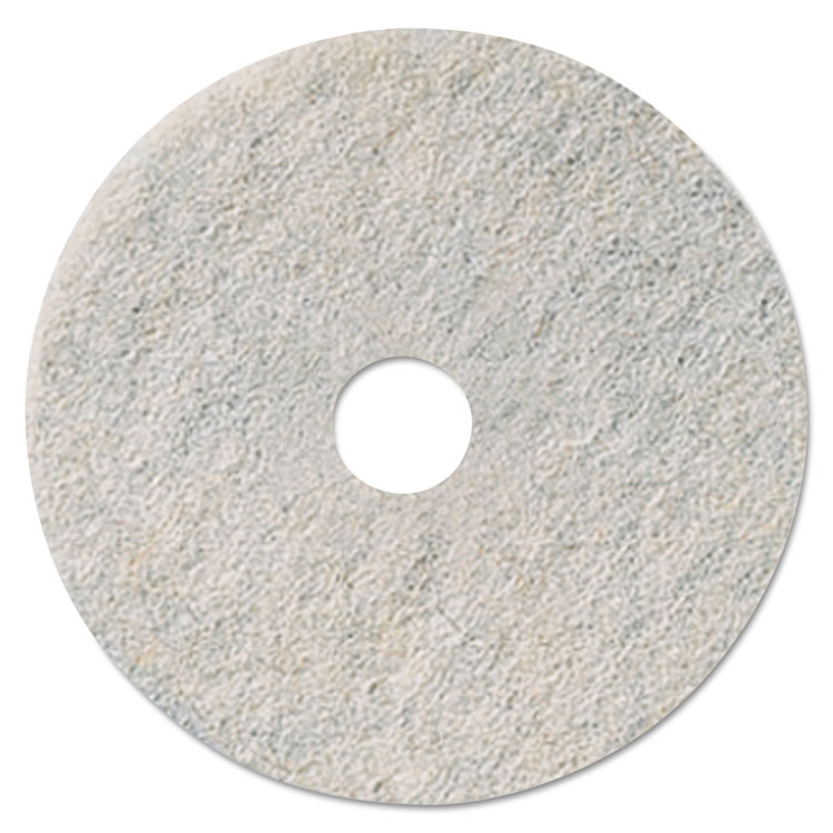 Picture of Niagara Natural White Burnishing Pad, 27" Diameter, White, 5/Carton