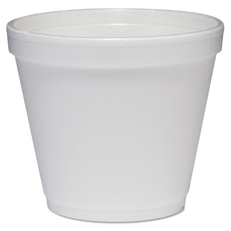 Picture of Food Containers, Foam, 8oz, White, 1000/Carton
