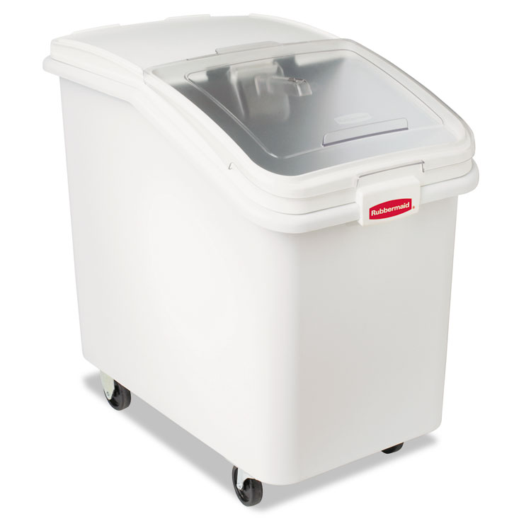 Picture of Prosave Mobile Ingredient Bin, 30.86gal, 18w X 29 3/4d X 28h, White