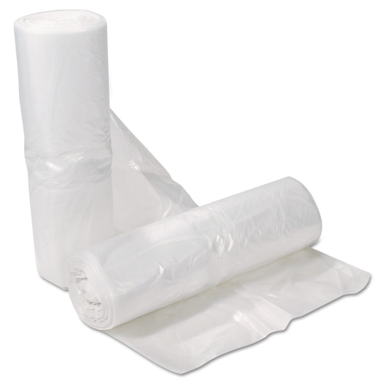 33 Gallon White Trash Bags, 33 x 39, 0.8mil, 150 Bags (IBSSL3339XHW)