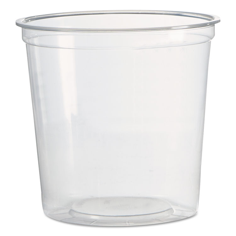 Picture of Deli Containers, 1-Comp, Clear, 24 Oz