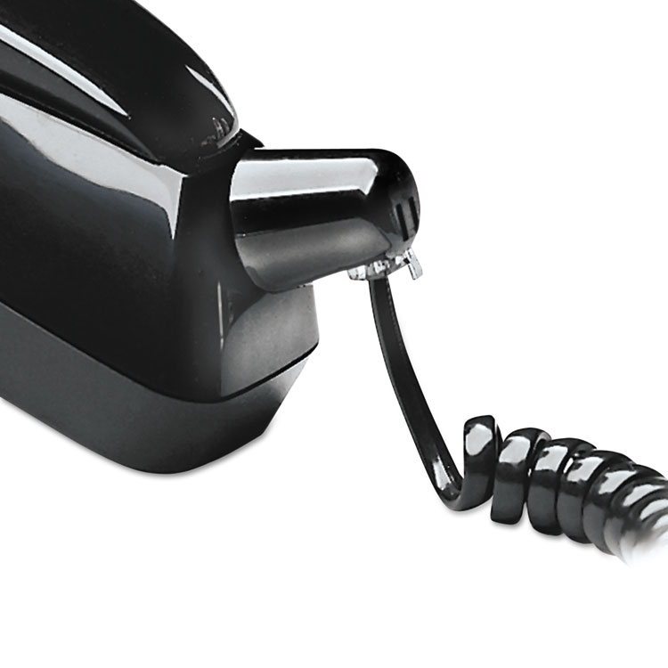 Picture of Twisstop Detangler w/Coiled, 25-Foot Phone Cord, Black