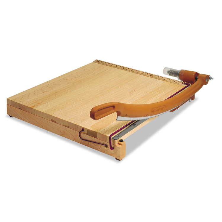 Picture of ClassicCut Ingento Solid Maple Paper Trimmer, 15 Sheets, Maple Base, 18 x 18