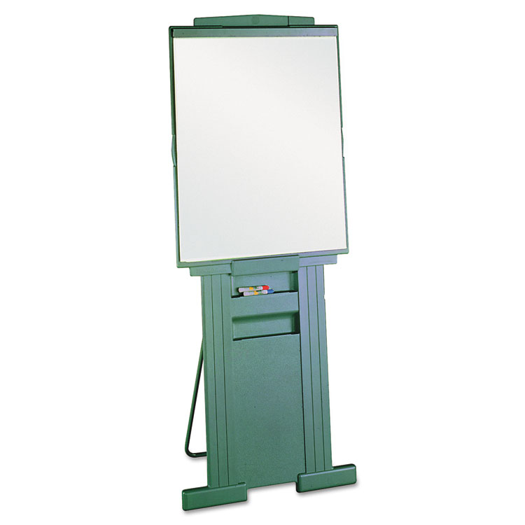 Picture of Duramax Portable Presentation Easel, Adjusts 39" to 72" High, Plastic, Gray