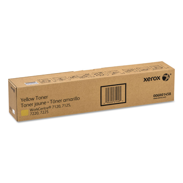 Picture of 006R01458 Toner, 15000 Page-Yield, Yellow