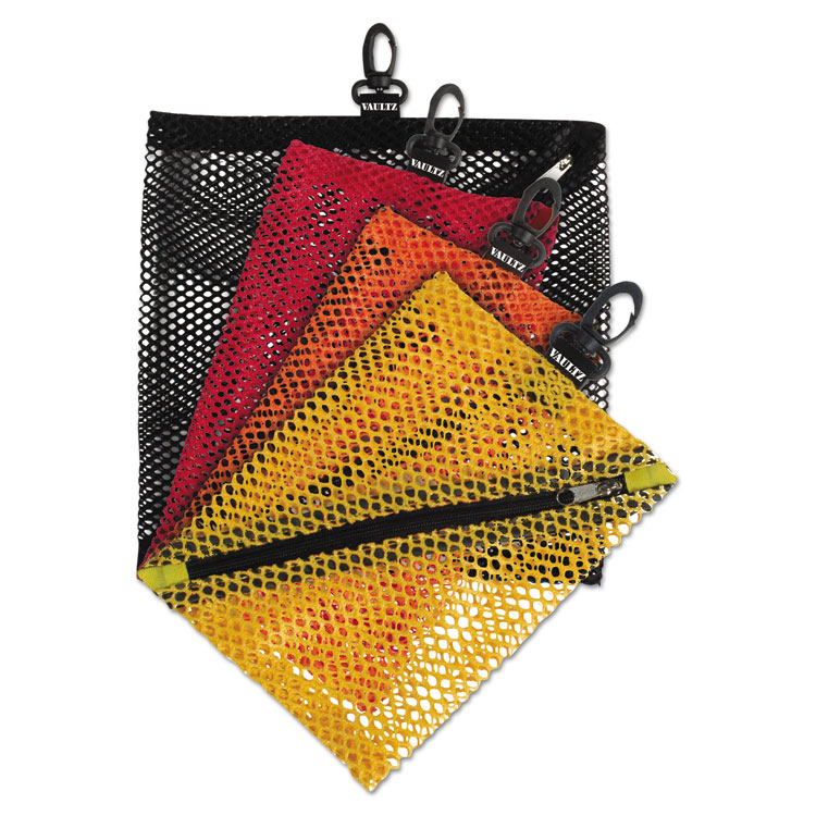 Picture of Mesh Storage Bags, Assorted Colors, 4/PK