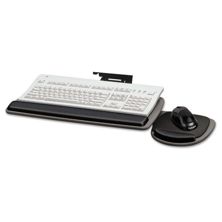 Picture of Adjustable Standard Keyboard Platform, 20-1/4w x 11-1/8d, Graphite/Black