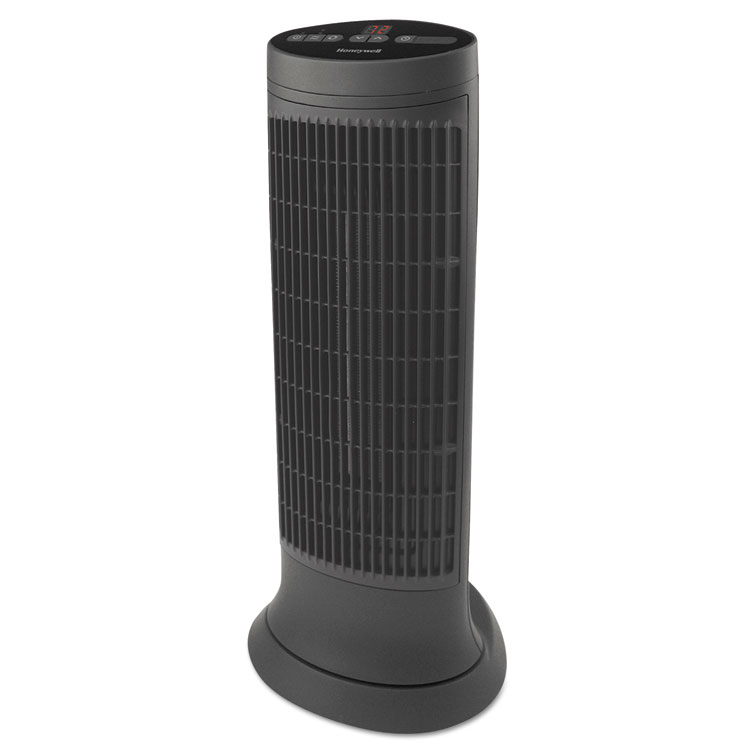 Picture of Digital Tower Heater, 750 - 1500 W, 10 1/8" x 8" x 23 1/4", Black