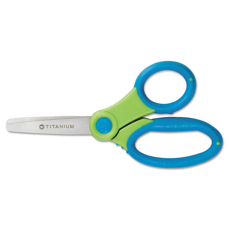 Picture of Titanium Bonded Kids Scissors, 5" Long, Rounded, Assorted Colors