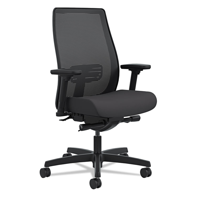 Picture of Endorse Mesh Mid-Back Work Chair, Black