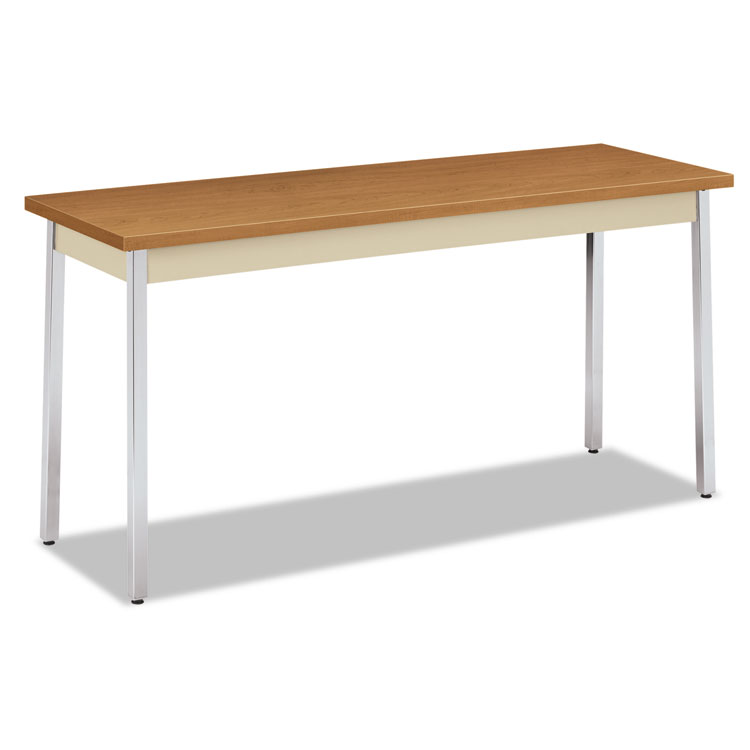 Picture of HON® Utility Table, Rectangular, 60w x 20d x 29h, Harvest/Putty