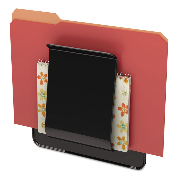 Picture of Stand Tall Wall File, Legal/Letter/Oversized, One Pocket, Black