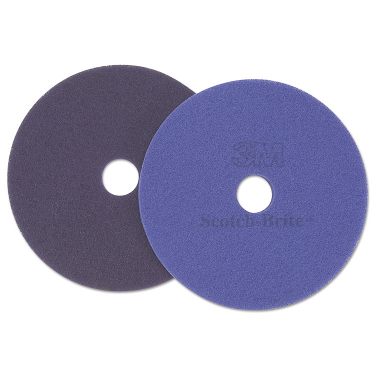 Picture of Diamond Floor Pads, 17" Diameter, Purple, 5/carton