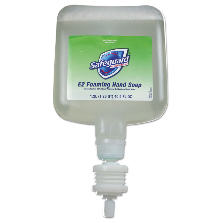 Picture of Antibacterial Foam Hand Soap, E-2 Formula, 1200 Ml Refill, 4/carton