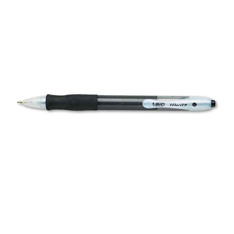 Picture of Velocity Retractable Ballpoint Pen, Black Ink, 1mm, Medium, Dozen