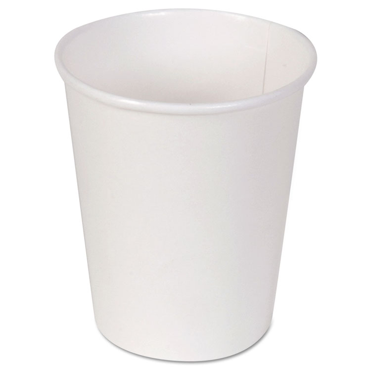 Picture of Paper Cups, Hot, 10oz, White, 20/carton
