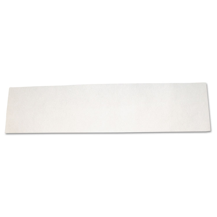 Picture of Disposable Microfiber Mop Pad, Wet Mop, White, 60cm, 2/Carton