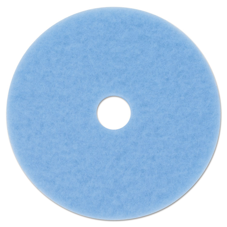 Picture of HI-PERFORMANCE BURNISH PAD 3050, 20" DIAMETER, SKY BLUE, 5/CARTON