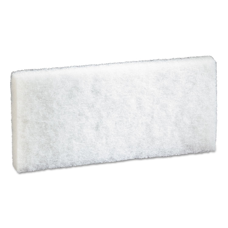 Picture of DOODLEBUG SCRUB PAD, 4.6" X 10", WHITE, 5/PACK, 4 PACKS/CARTON