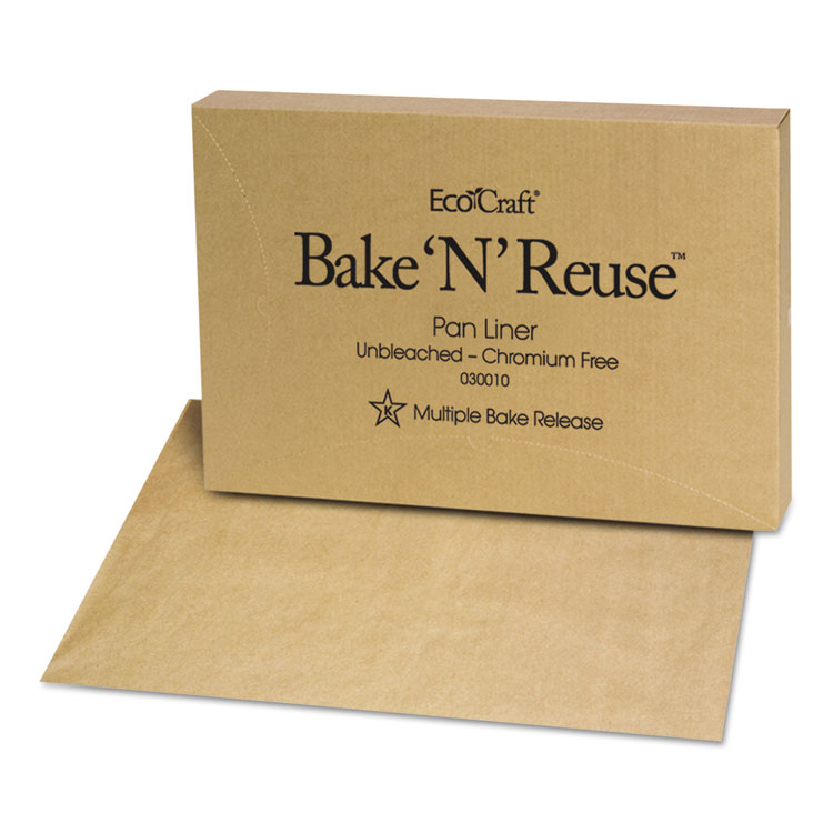 Picture of Ecocraft Bake 'n' Reuse Pan Liner, 16 3/8 X 24 3/8, 1000/box