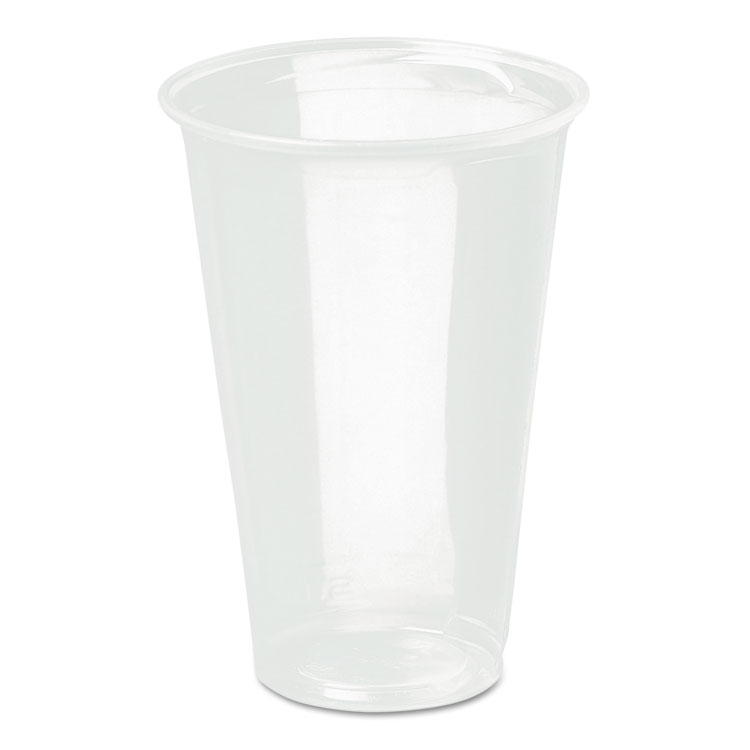 Conex ClearPro Plastic Cold Cups, 20 oz, 50/Sleeve, 1000/Carton