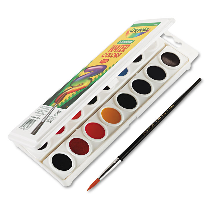 Picture of Watercolors, 16 Assorted Colors