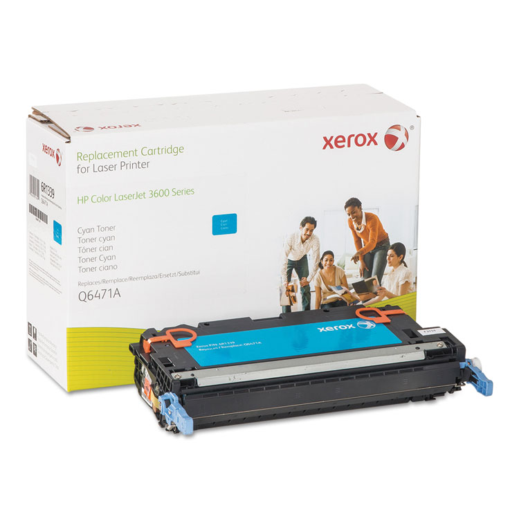 Picture of 006r01339 Replacement Toner For Q6471a (502a), Cyan