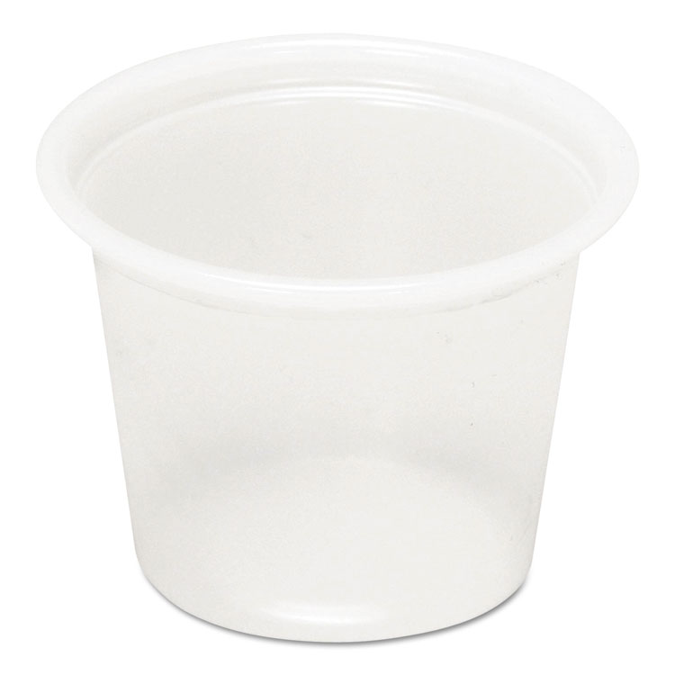 Picture of Plastic Souffle Cups, 1 Oz, Translucent, 5000/carton