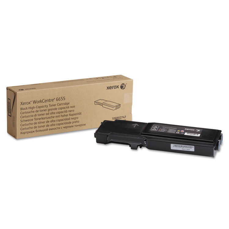 Picture of 106R02747 Toner, 12000 Page-Yield, Black