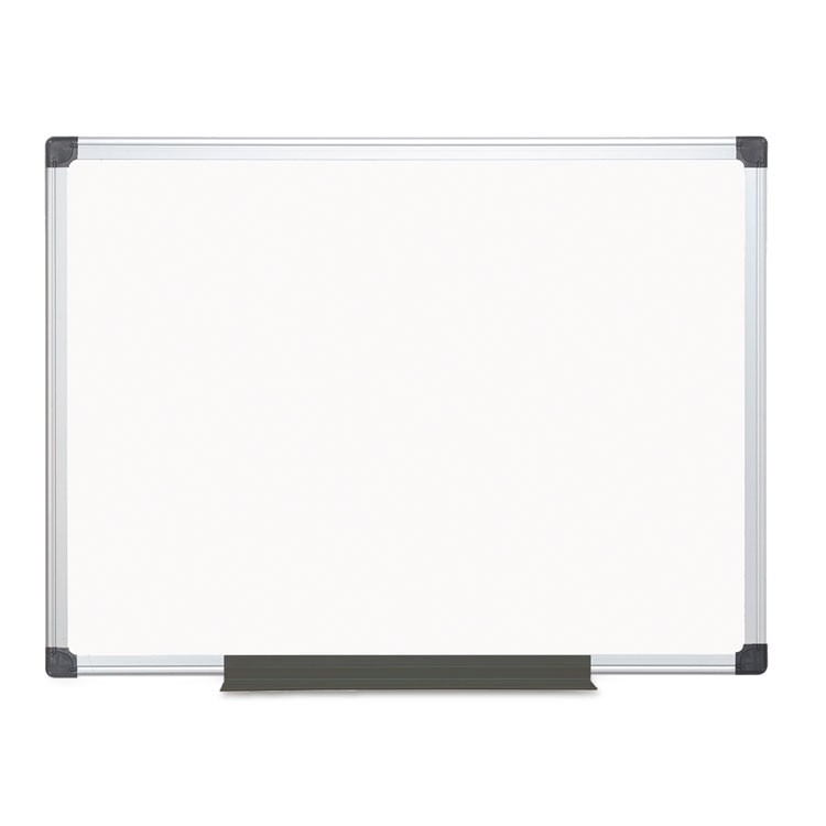 Picture of Porcelain Value Dry Erase Board, 36 x 48, White, Aluminum Frame