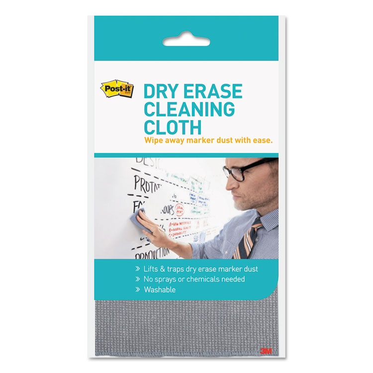Picture of Dry Erase Cleaning Cloth, Fabric, 10 5/8"w x 10 5/8"d